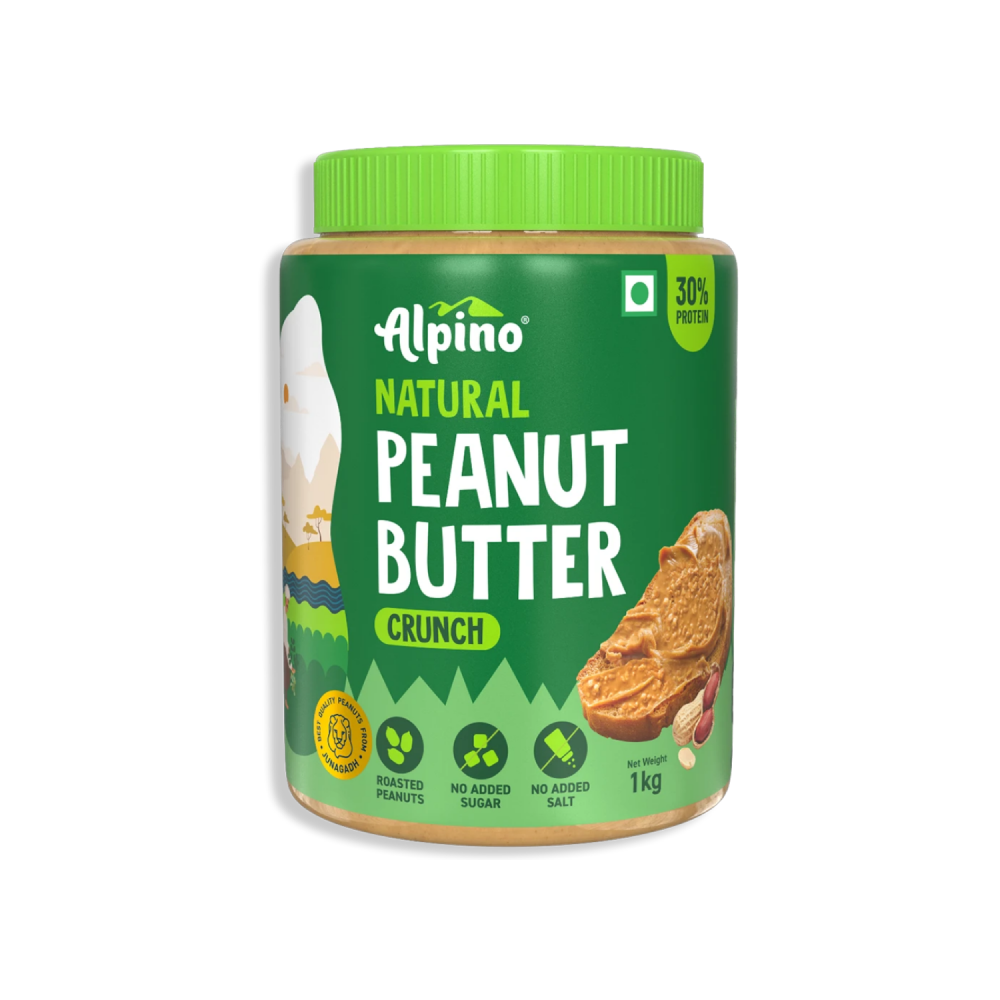 Alpino Natural Peanut Butter (Crunch)