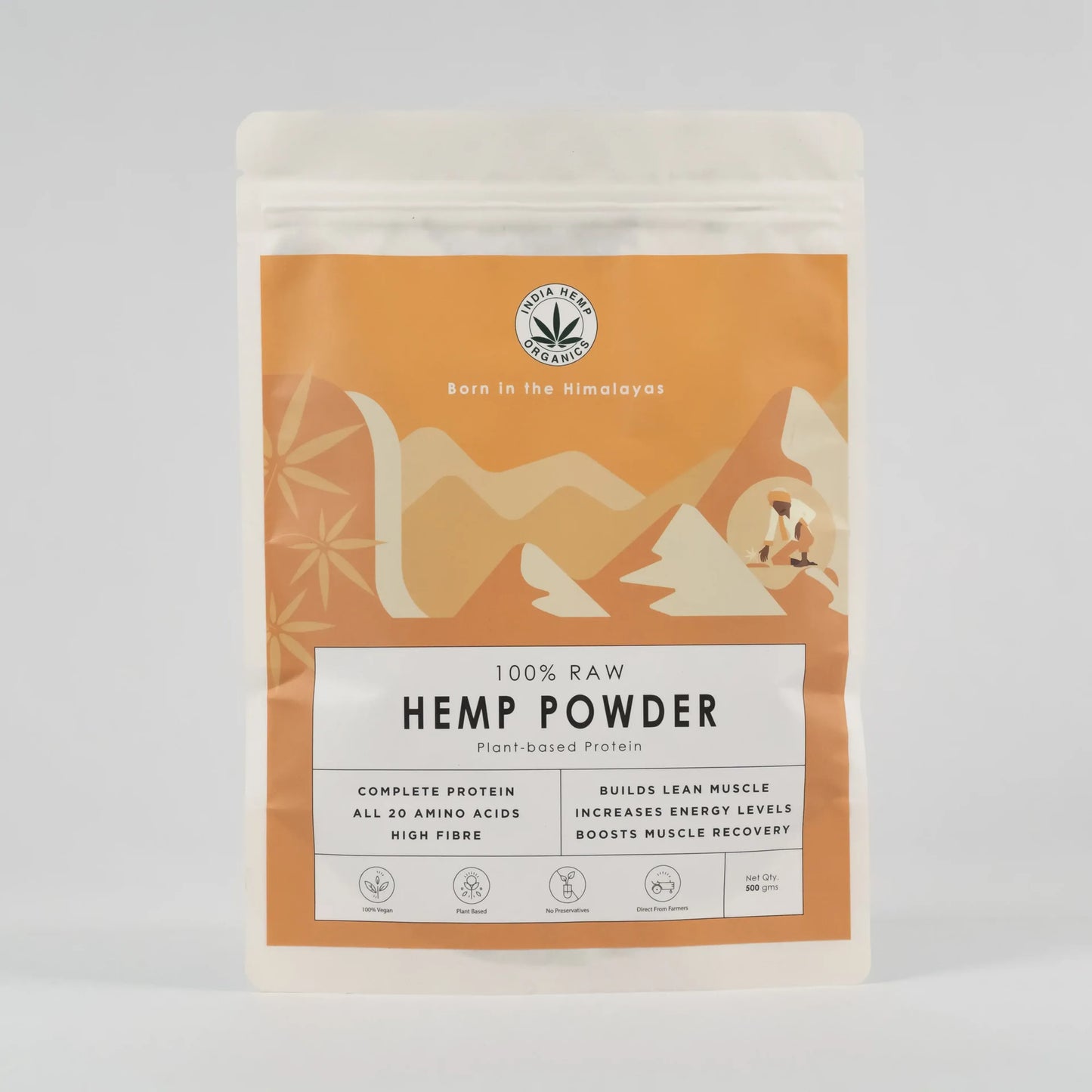 India Hemp Organics Hemp Protein Powder