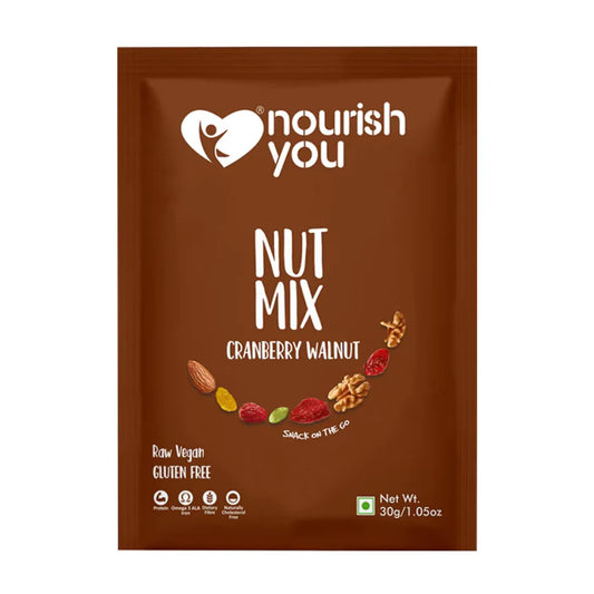 Nourish You Cranberry Walnut Nut Mix