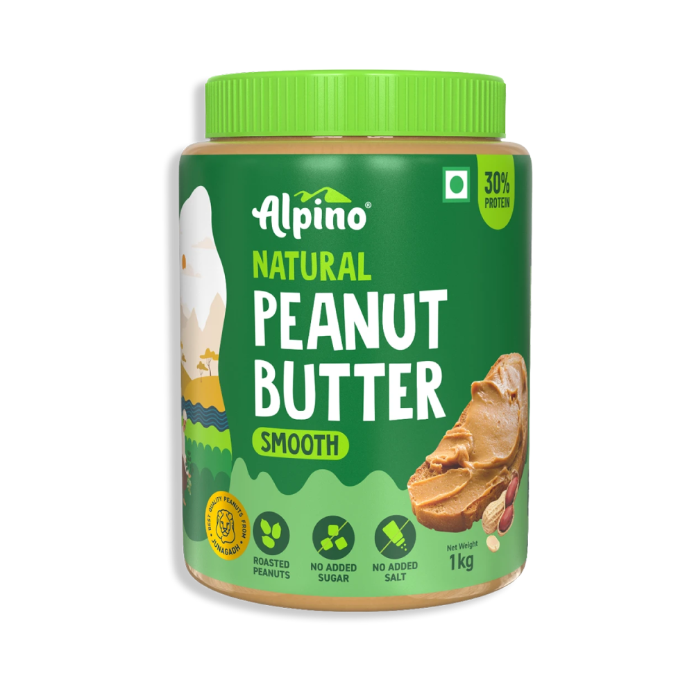 Alpino Natural Peanut Butter (Smooth)