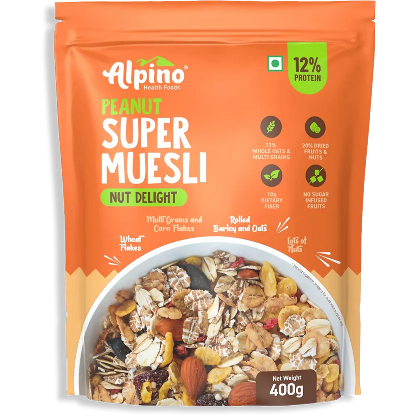 Alpino Super Muesli Nut Delight
