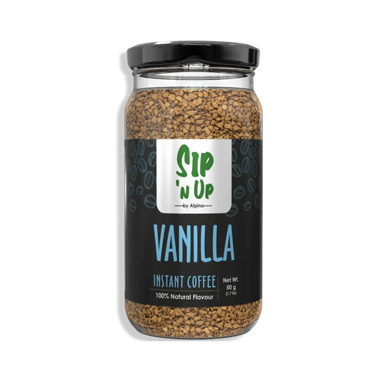 Sip ‘n Up by, Alpino Premium Instant Coffee Vanilla